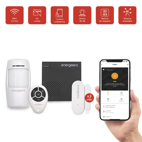 Sistema de alarma Wifi Protect - Imagen 2