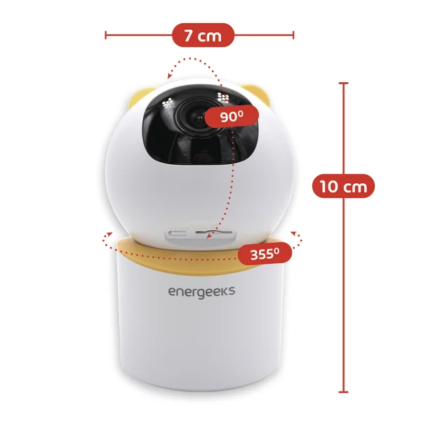 Cámara wifi para bebés con detección de llanto Sentinel Kids - Imagen 9