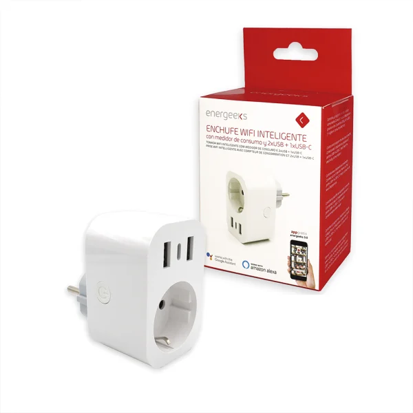 Enchufe Wifi + 2USB + USB-C - Imagen 4