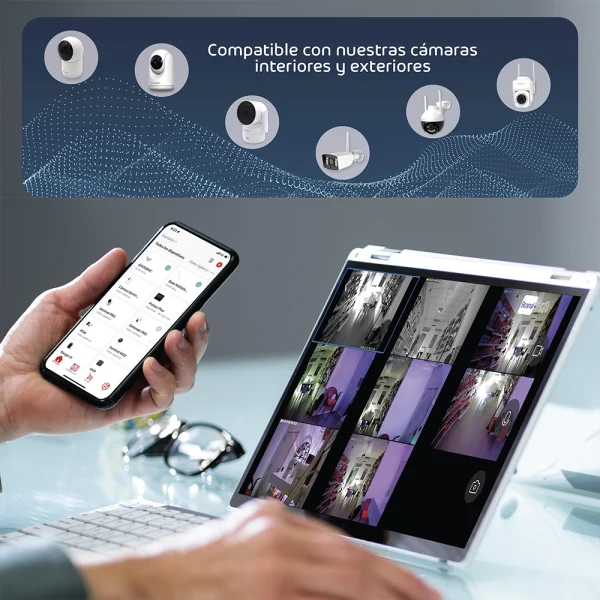 Grabador NVR 8 canales 1Tb - Imagen 4