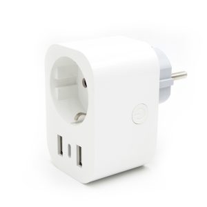 Enchufe Wi-Fi + 2USB + USB-C