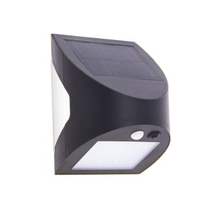Aplique solar + recargable LED con sensor de movimiento 350 lm