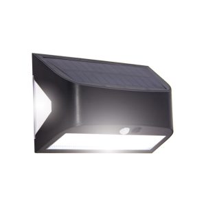 Aplique solar + recargable LED con sensor de movimiento 700 lm