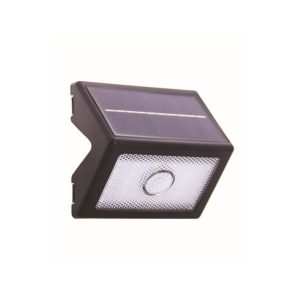 Aplique solar LED con sensor de movimiento 250 lm