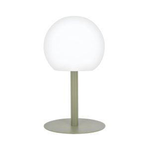 Lámpara LED exterior recargable 400 lm dimable + CCT verde