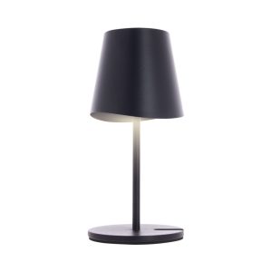 Lámpara LED exterior recargable 250 lm CCT negra