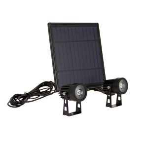 Pack 2 proyectores solares LED 450 lm con panel independiente