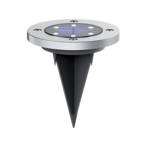 Pack 2 focos guía solares LED luz fría