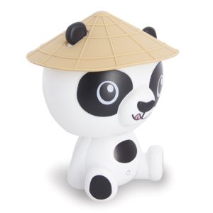 Luz nocturna panda LED blanca