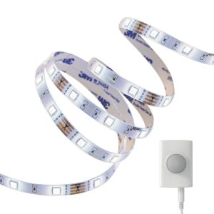 Tira LED recargable 1metro para armarios con sensor de movimiento 200 lm luz neutra